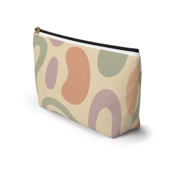 Sleek Abstract Accessory Pouch - Stylish Storage for Organizing Essentials - Image 3