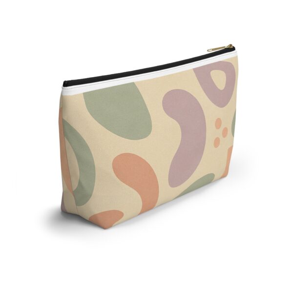 Sleek Abstract Accessory Pouch - Stylish Storage for Organizing Essentials - Image 4