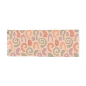 Stylish Abstract Pattern Light Scarf - Perfect for Every Season