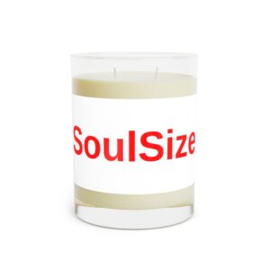 SoulSize Scented Candle - 11oz Full Glass, Perfect for Relaxation & Home Décor