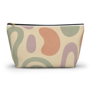 Sleek Abstract Accessory Pouch - Stylish Storage for Organizing Essentials