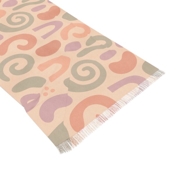 Stylish Abstract Pattern Light Scarf - Perfect for Every Season - Image 4