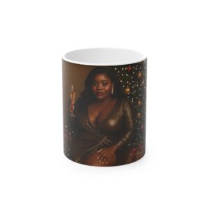 Elegant Celebration Magic Mug with Holiday Theme