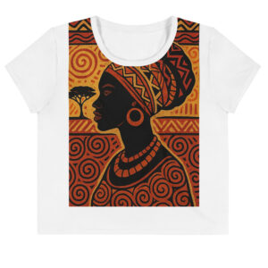 All-Over Print Crop Tee