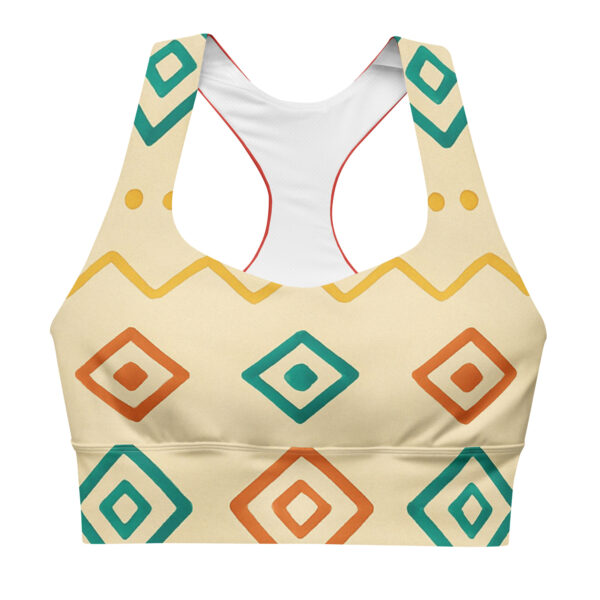 Recycled Longline Sports Bra - Image 2