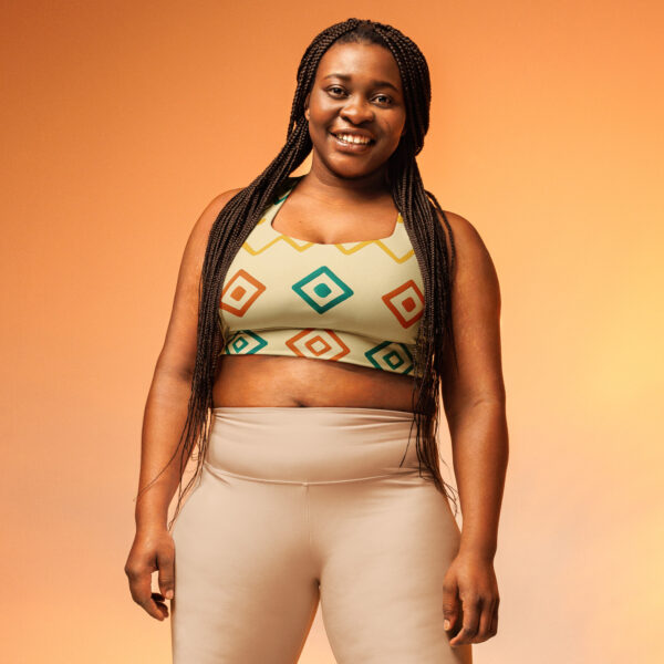 Recycled Longline Sports Bra - Image 5