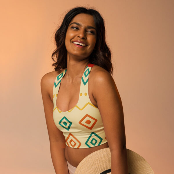 Recycled Longline Sports Bra - Image 3