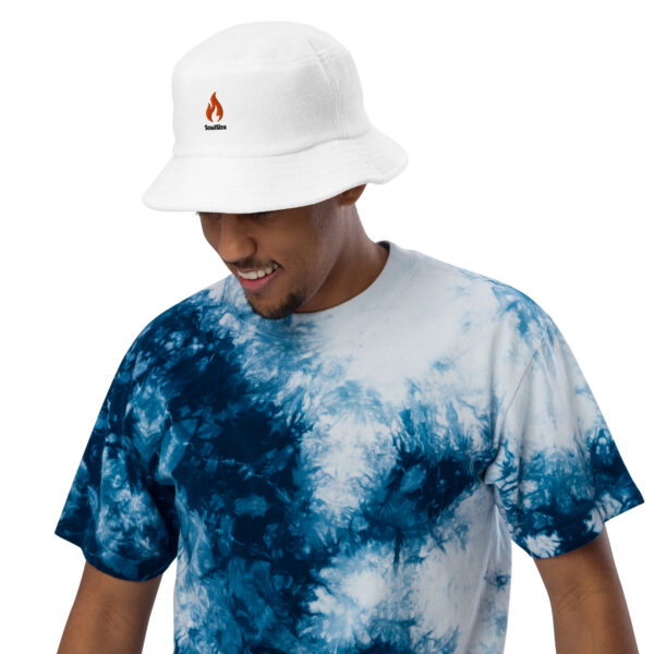 Unstructured terry cloth bucket hat - Image 7
