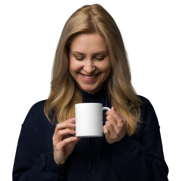 White glossy mug - Image 3